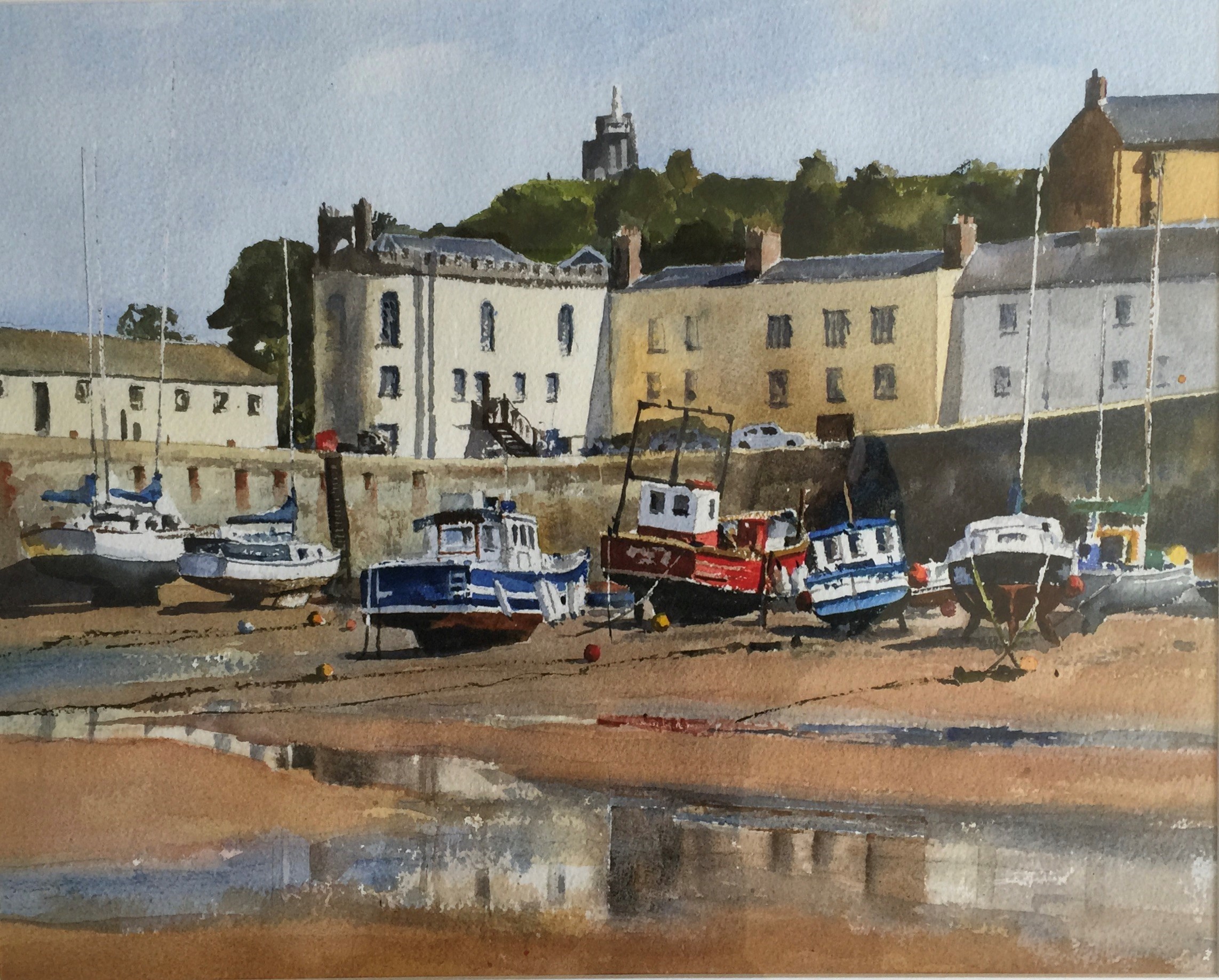 Tony Douglas-Jones, Tenby 10.16, Pure watercolour, 60 x 53cm, 3300